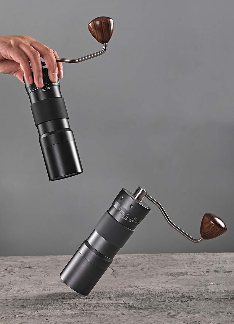 The professional and robust Artisan Grind R50pro black coffee grinder