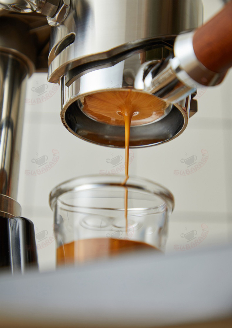 Professional Manual Lever Espresso Machine | 304 Stainless Steel Hand Press Coffee Maker - Detail View 3