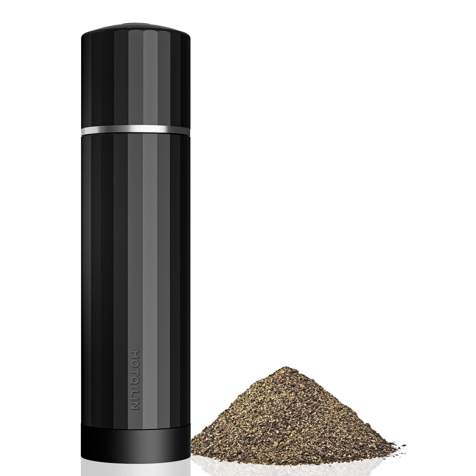 Magnetic Salt and Pepper Grinder Set - Adjustable Coarseness