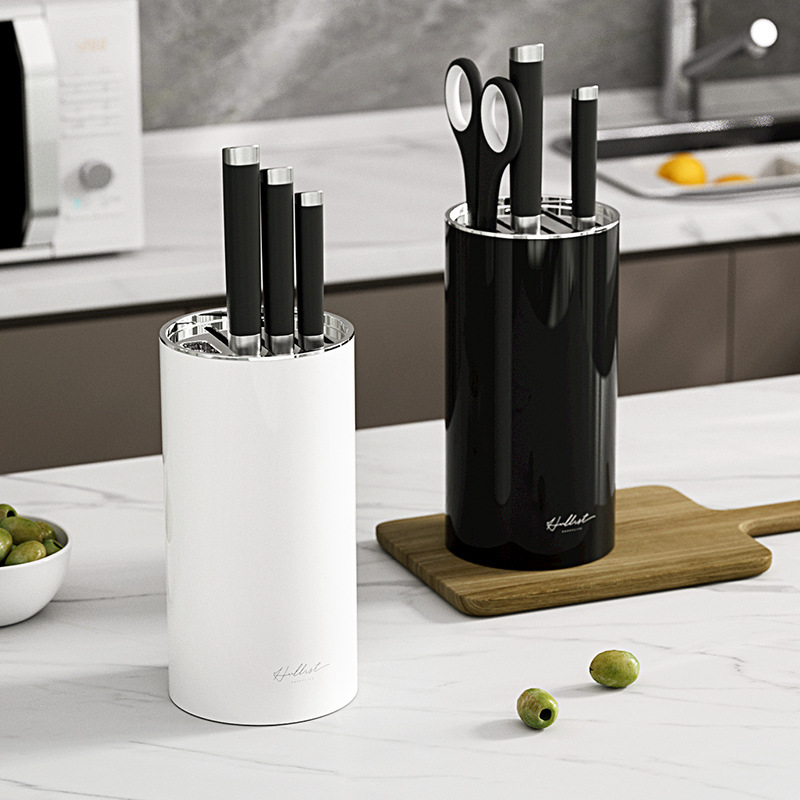 Kitchen Knife Holder YM.6554 - Premium Desktop Knife Stand & Organizer