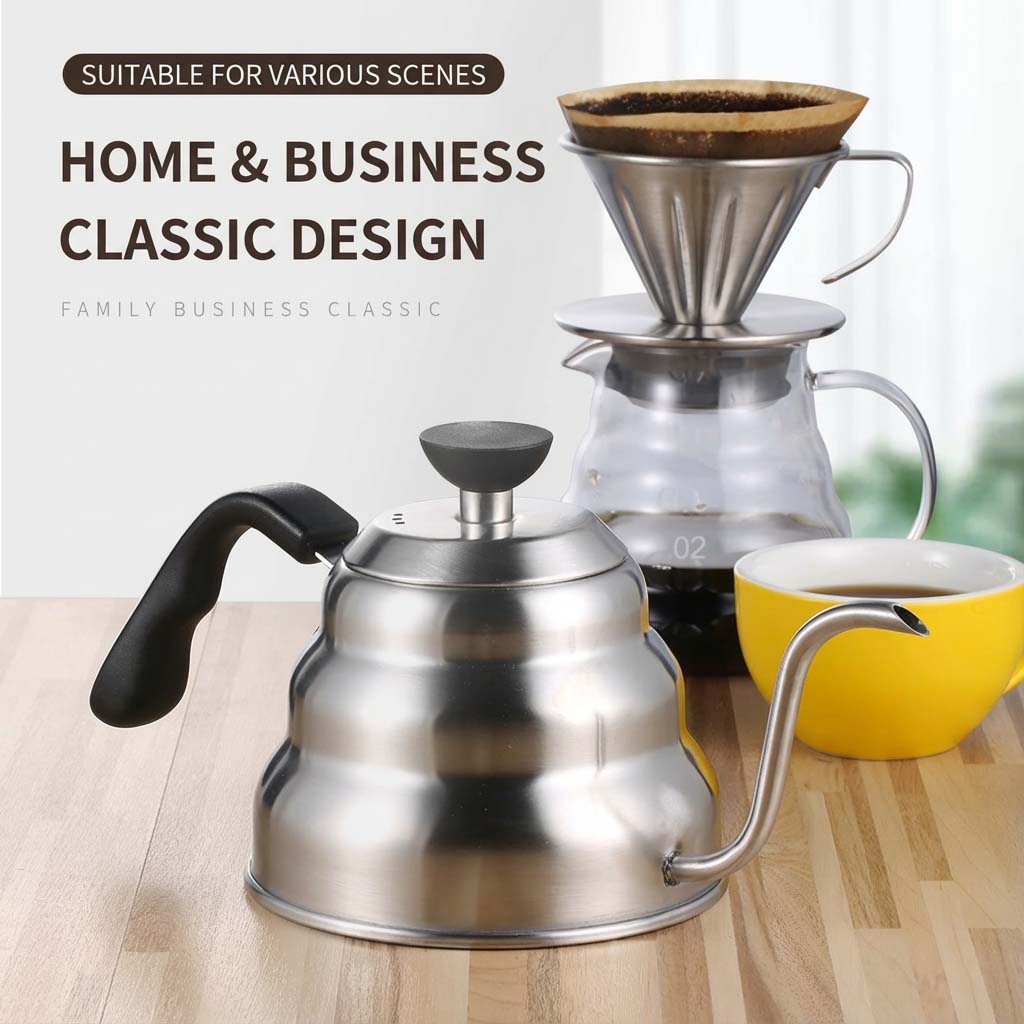 Stainless steel kettle body texture